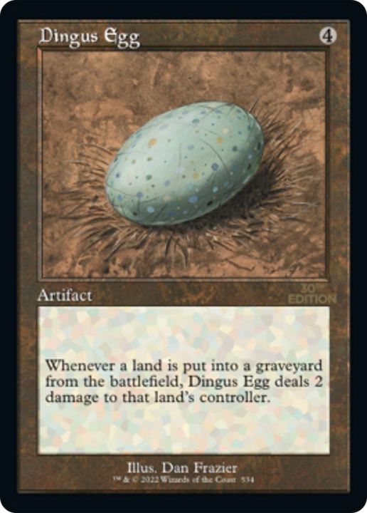 Dingus Egg in the group Magic the Gathering / Types / Artifacts / Artifact at Proxyprinters.com (37987)