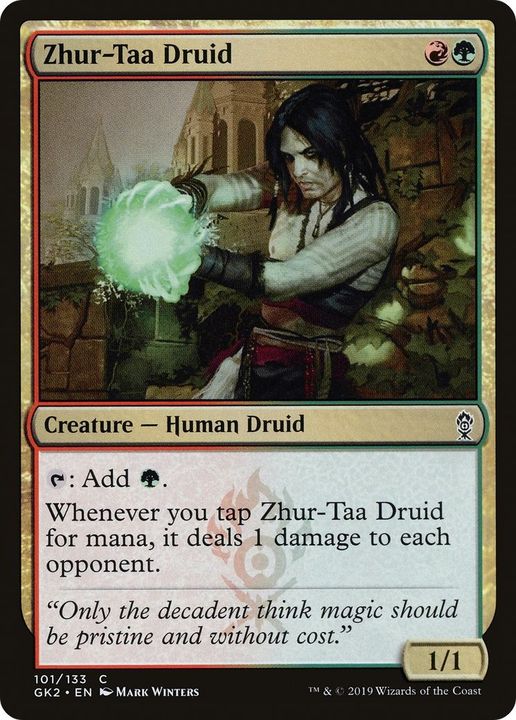 Zhur-Taa Druid in the group Magic the Gathering / Types / Colors / Multicolors / G, R at Proxyprinters.com (38002)