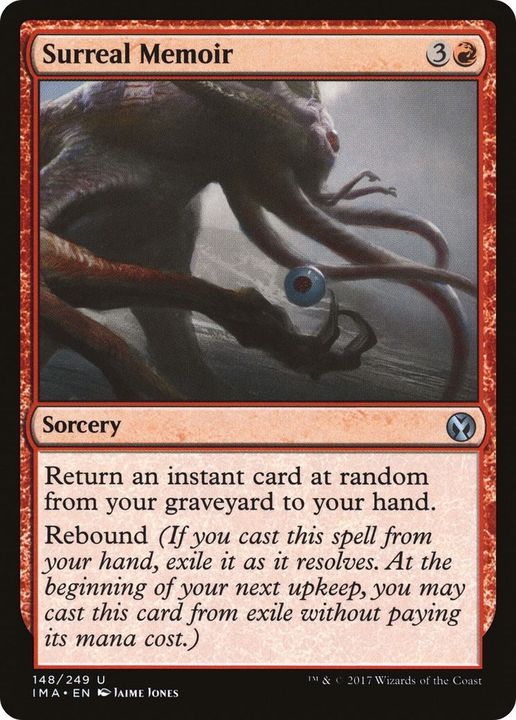 Surreal Memoir in the group Magic the Gathering / Types / Colors / Red at Proxyprinters.com (38029)