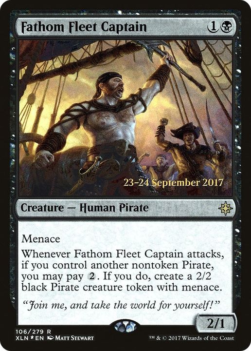 Fathom Fleet Captain in the group Magic the Gathering / Sets / Ixalan Promos at Proxyprinters.com (38093)