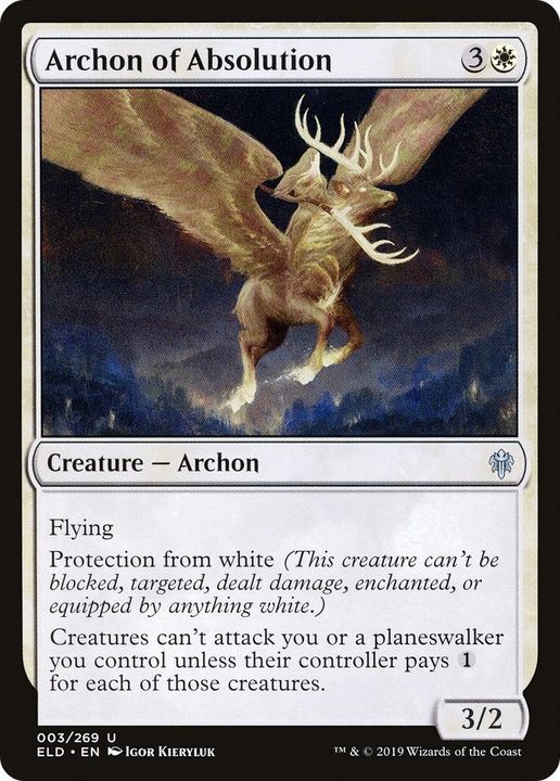 Archon of Absolution in the group Magic the Gathering / Sets / Throne of Eldraine at Proxyprinters.com (38105)