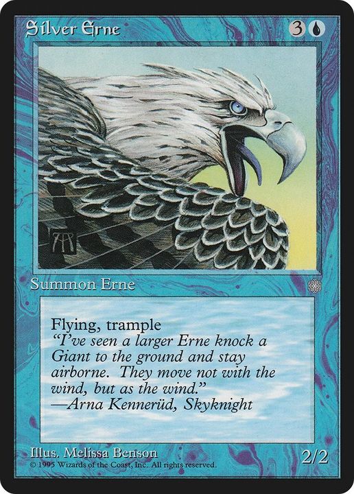 Silver Erne in the group Magic the Gathering / Types / Colors / Blue at Proxyprinters.com (38111)