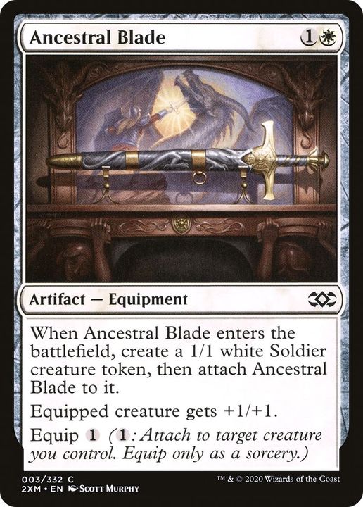 Ancestral Blade in the group Magic the Gathering / Types / Artifacts / Artifact at Proxyprinters.com (38297)