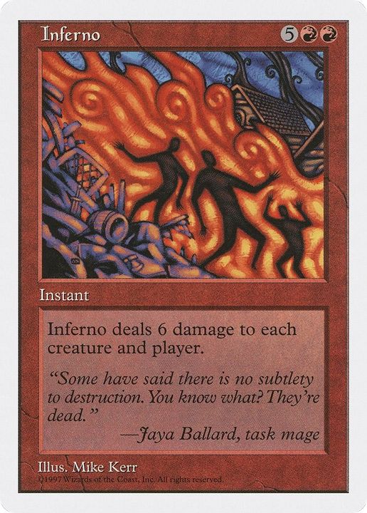 Inferno in the group Magic the Gathering / Sets / Fifth Edition at Proxyprinters.com (38308)