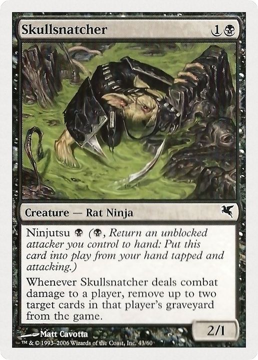 Skullsnatcher in the group Magic the Gathering / Types / Colors / Black at Proxyprinters.com (38314)