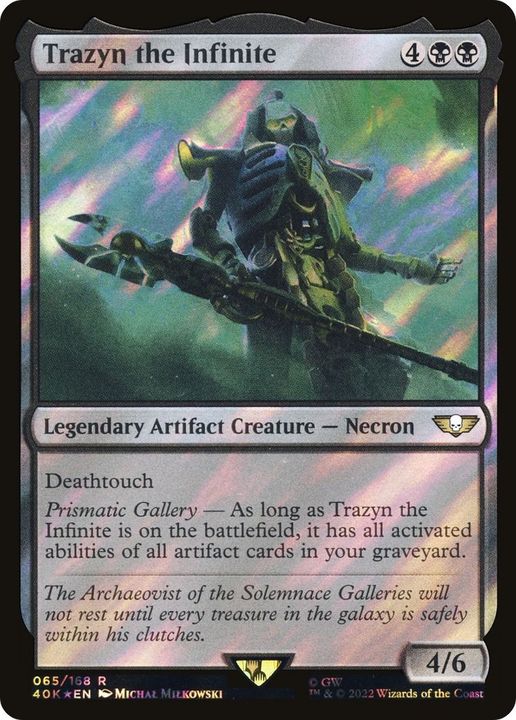 Trazyn the Infinite in the group Magic the Gathering / Sets / Warhammer 40,000 Tokens at Proxyprinters.com (38320)