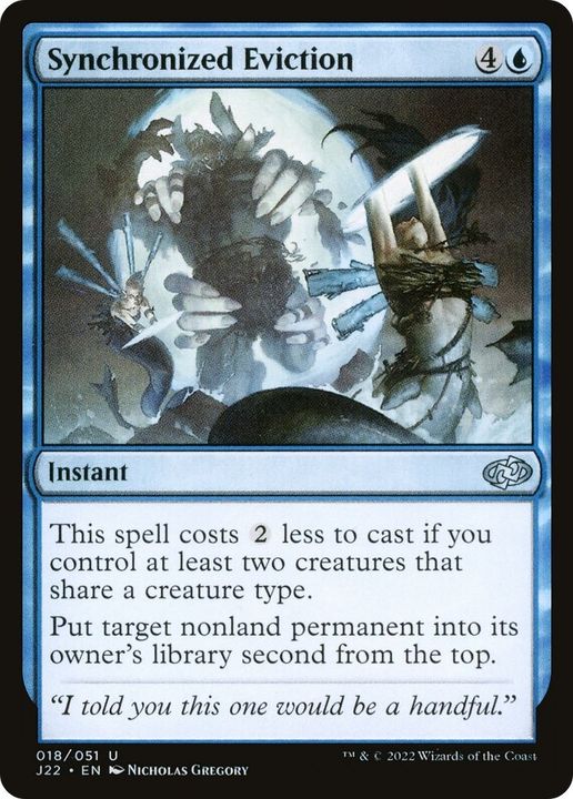 Synchronized Eviction in the group Magic the Gathering / Types / Colors / Blue at Proxyprinters.com (38358)