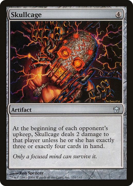 Skullcage in the group Magic the Gathering / Types / Artifacts / Artifact at Proxyprinters.com (38360)