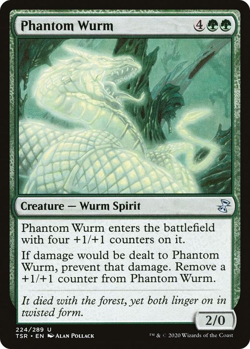 Phantom Wurm in the group Magic the Gathering / Sets / Time Spiral Remastered at Proxyprinters.com (38365)