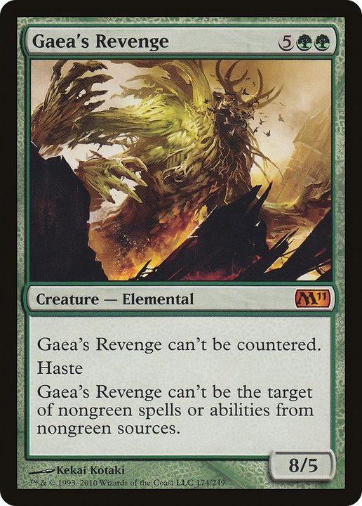 Gaea's Revenge in the group Magic the Gathering / Types / Colors / Green at Proxyprinters.com (38366)