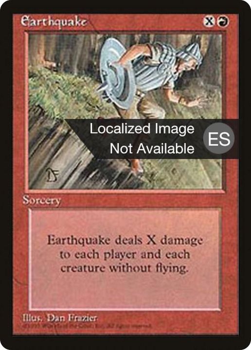 Earthquake in the group Magic the Gathering / Types / Colors / Red at Proxyprinters.com (38367)