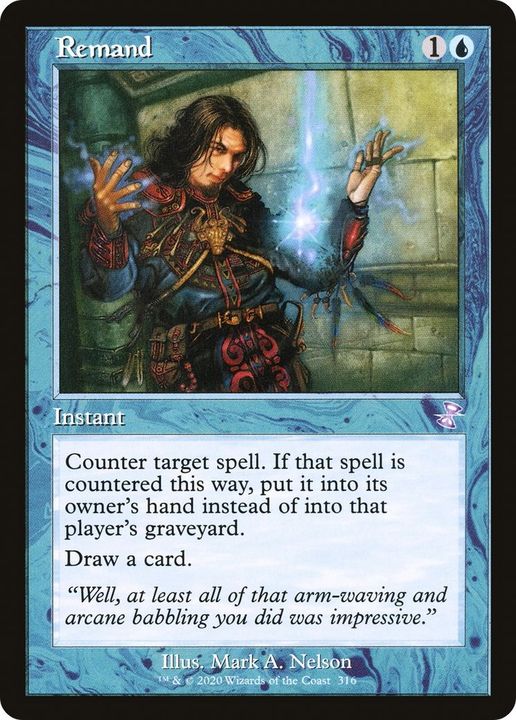 Remand in the group Magic the Gathering / Types / Colors / Blue at Proxyprinters.com (38379)