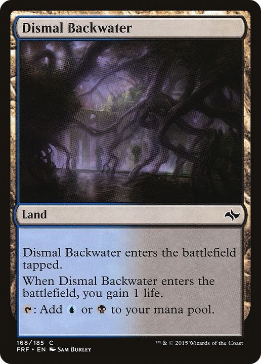 Dismal Backwater in the group Magic the Gathering / Sets / Fate Reforged at Proxyprinters.com (38380)