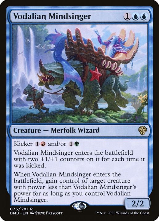 Vodalian Mindsinger in the group Magic the Gathering / Types / Creatures / Wizard at Proxyprinters.com (38383)