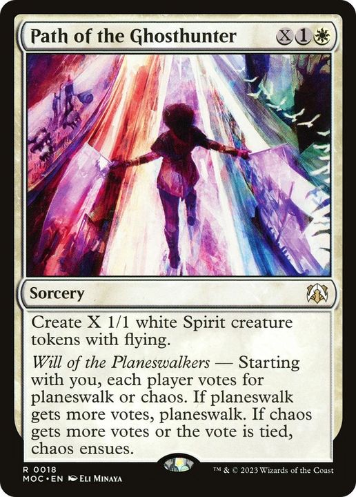 Path of the Ghosthunter in the group Magic the Gathering / Types / Colors / White at Proxyprinters.com (3839)