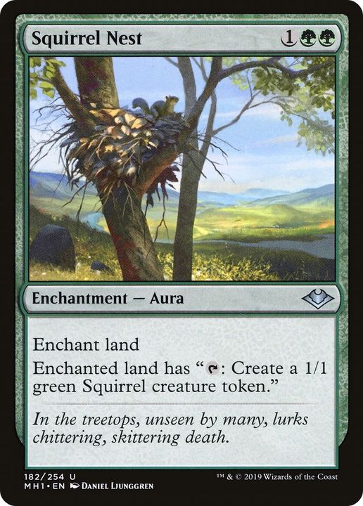 Squirrel Nest in the group Magic the Gathering / Types / Colors / Green at Proxyprinters.com (38414)