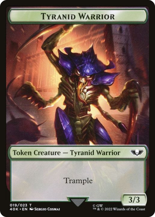 Tyranid Warrior in the group Magic the Gathering / Types / Creatures / Warrior at Proxyprinters.com (38423)