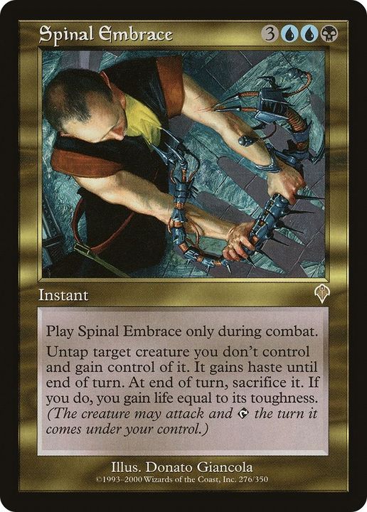 Spinal Embrace in the group Magic the Gathering / Types / Colors / Multicolors / B, U at Proxyprinters.com (38448)