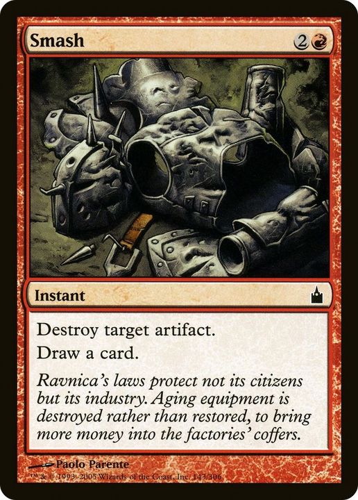 Smash in the group Magic the Gathering / Types / Colors / Red at Proxyprinters.com (38449)