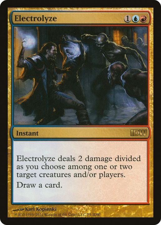 Electrolyze in the group Magic the Gathering / Types / Colors / Multicolors / R, U at Proxyprinters.com (38456)