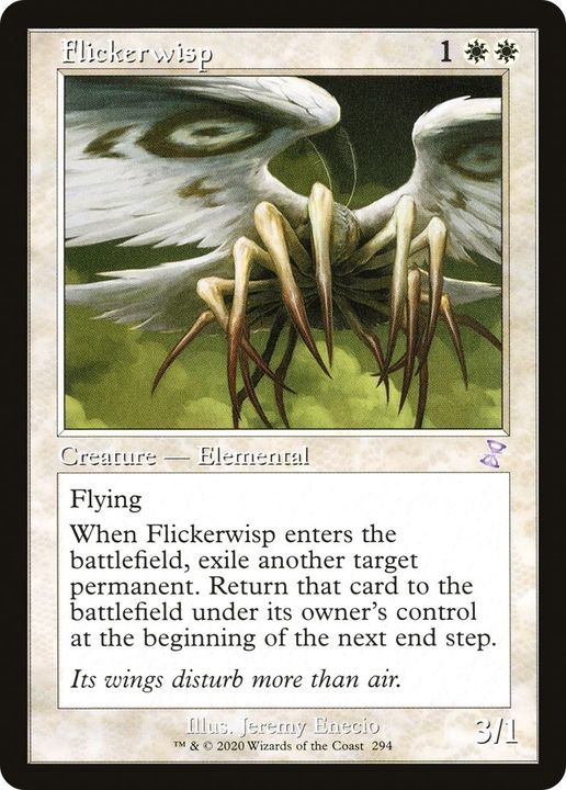 Flickerwisp in the group Magic the Gathering / Types / Colors / White at Proxyprinters.com (38457)