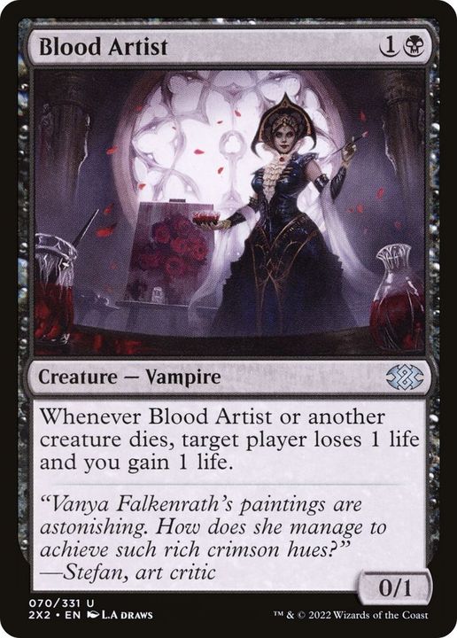 Blood Artist in the group Magic the Gathering / Types / Colors / Black at Proxyprinters.com (38466)