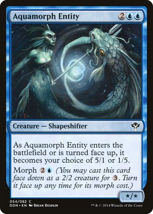 Aquamorph Entity in the group Magic the Gathering / Types / Colors / Blue at Proxyprinters.com (38471)