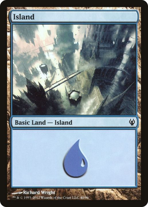 Island in the group Magic the Gathering / Sets / Duel Decks: Izzet vs. Golgari at Proxyprinters.com (38479)