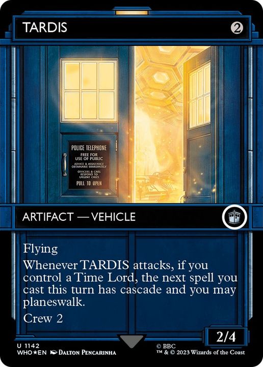 TARDIS in the group Magic the Gathering / Types / Artifacts / Artifact at Proxyprinters.com (38480)