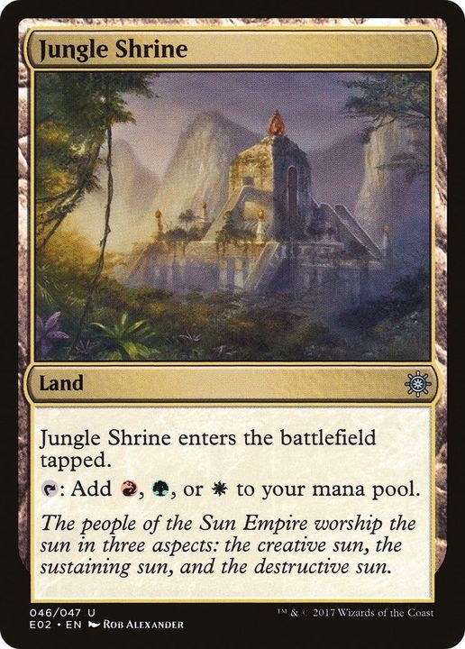 Jungle Shrine in the group Magic the Gathering / Types / Colors / Colorless at Proxyprinters.com (3849)