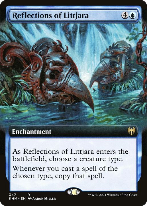 Reflections of Littjara in the group Magic the Gathering / Sets / Kaldheim at Proxyprinters.com (38490)