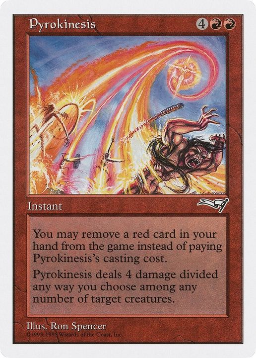 Pyrokinesis in the group Magic the Gathering / Types / Colors / Red at Proxyprinters.com (38502)