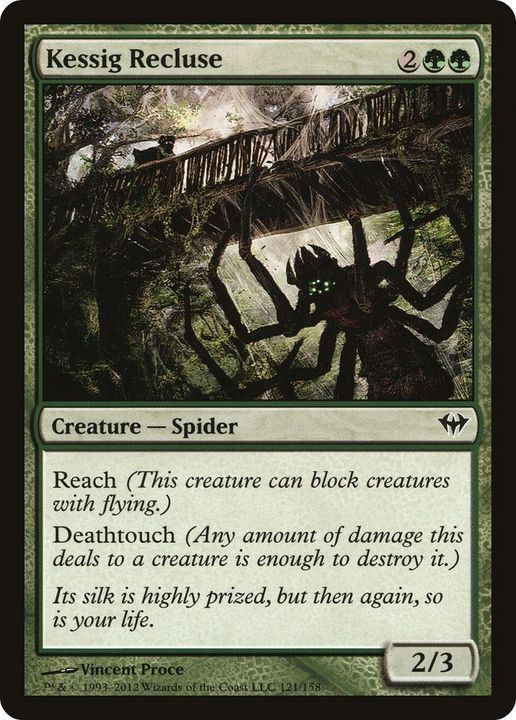 Kessig Recluse in the group Magic the Gathering / Types / Colors / Green at Proxyprinters.com (38516)