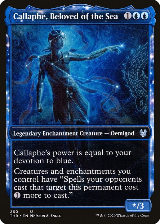 Callaphe, Beloved of the Sea in the group Magic the Gathering / Sets / Theros Beyond Death at Proxyprinters.com (38527)