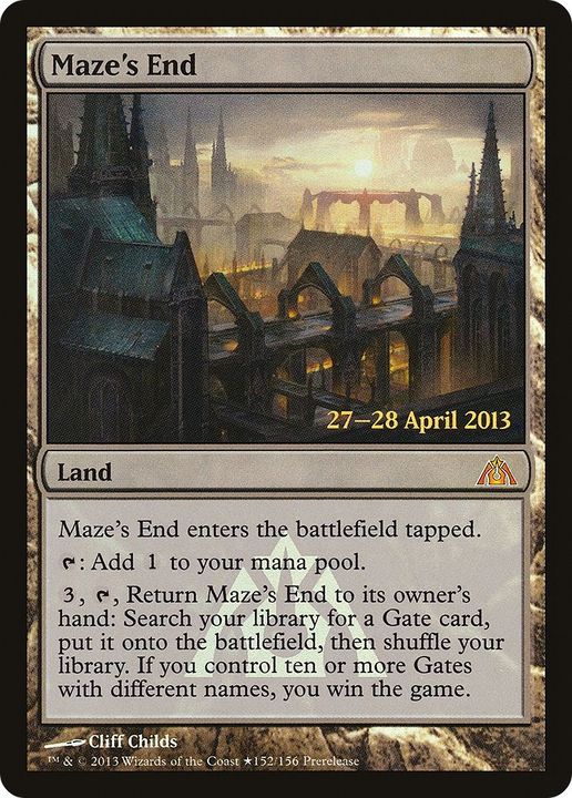 Maze's End in the group Magic the Gathering / Types / Colors / Colorless at Proxyprinters.com (38531)