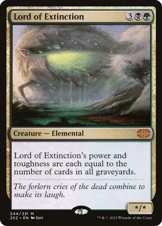 Lord of Extinction in the group Magic the Gathering / Types / Colors / Multicolors / B, G at Proxyprinters.com (38542)