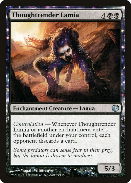 Thoughtrender Lamia in the group Magic the Gathering / Types / Colors / Black at Proxyprinters.com (38561)