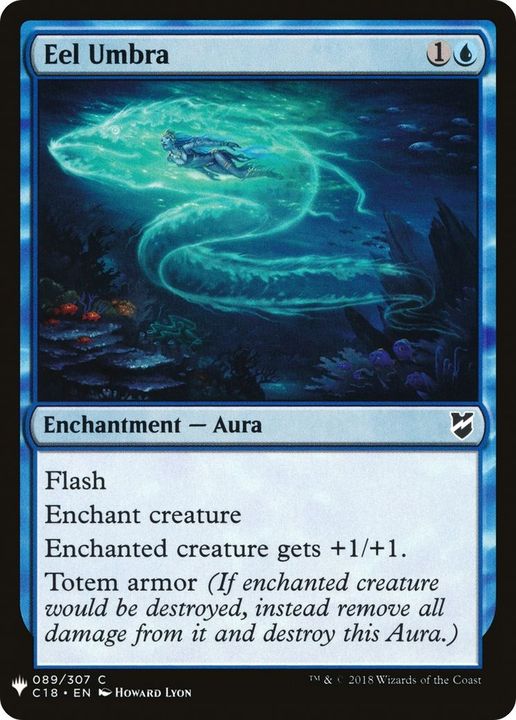 Eel Umbra in the group Magic the Gathering / Types / Colors / Blue at Proxyprinters.com (38564)