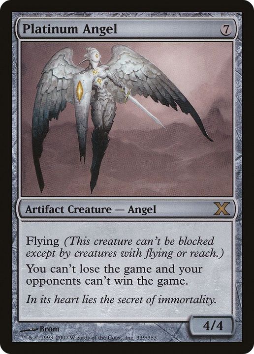 Platinum Angel in the group Magic the Gathering / Sets / Tenth Edition at Proxyprinters.com (38584)