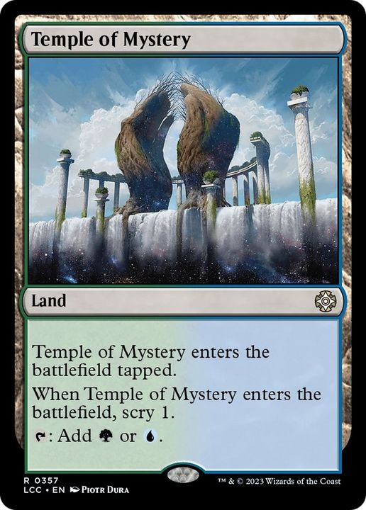 Temple of Mystery in the group Magic the Gathering / Types / Colors / Colorless at Proxyprinters.com (38586)