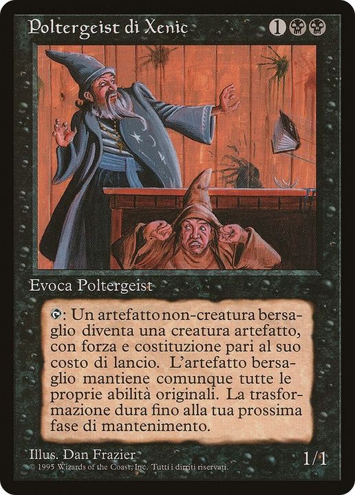 Xenic Poltergeist in the group Magic the Gathering / Types / Colors / Black at Proxyprinters.com (38591)