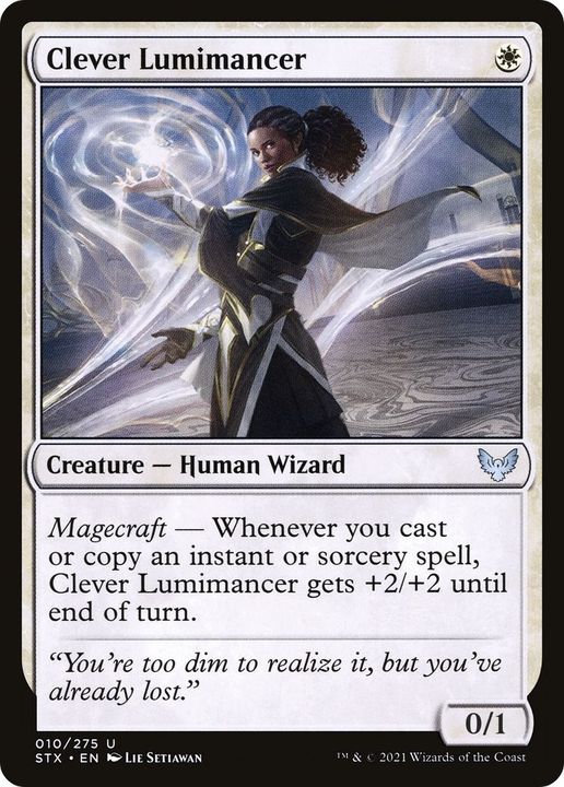 Clever Lumimancer in the group Magic the Gathering / Types / Creatures / Wizard at Proxyprinters.com (38595)