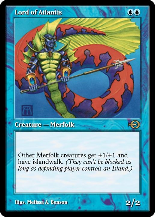 Lord of Atlantis in the group Magic the Gathering / Types / Colors / Blue at Proxyprinters.com (38599)