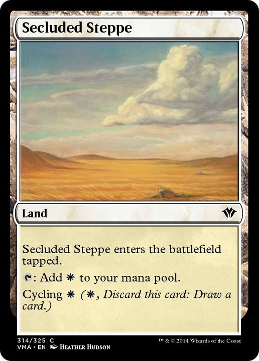 Secluded Steppe in the group Magic the Gathering / Types / Colors / Colorless at Proxyprinters.com (38600)