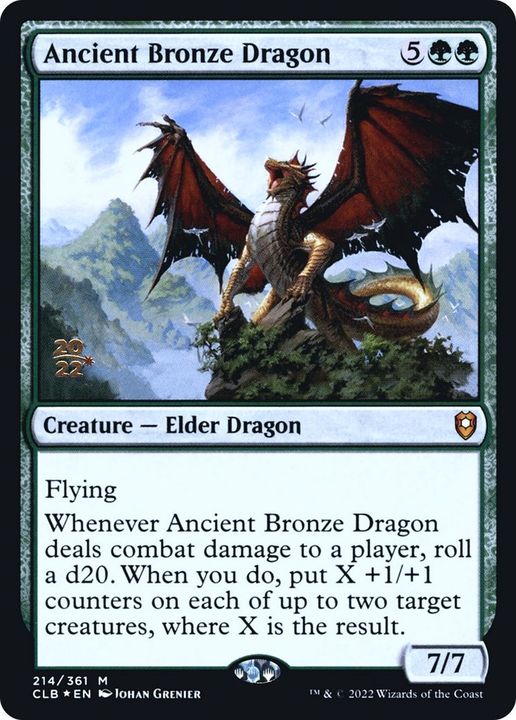 Ancient Bronze Dragon in the group Magic the Gathering / Sets / Battle for Zendikar at Proxyprinters.com (38614)