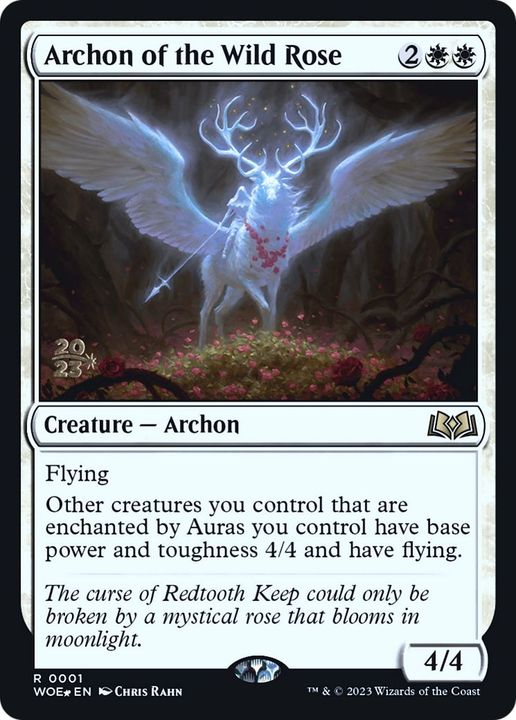 Archon of the Wild Rose in the group Magic the Gathering / Types / Colors / White at Proxyprinters.com (38625)