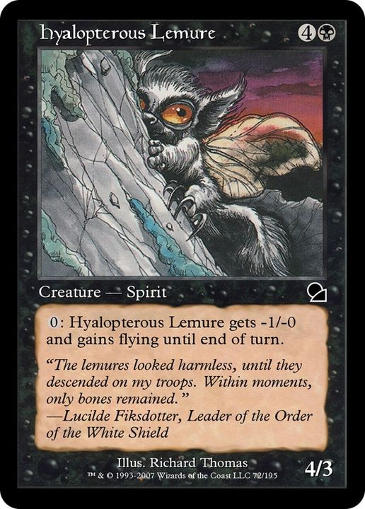 Hyalopterous Lemure in the group Magic the Gathering / Types / Colors / Black at Proxyprinters.com (38630)