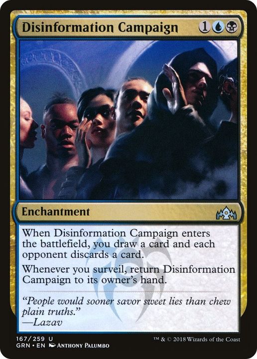 Disinformation Campaign in the group Magic the Gathering / Types / Enchantment / Enchantment at Proxyprinters.com (38631)