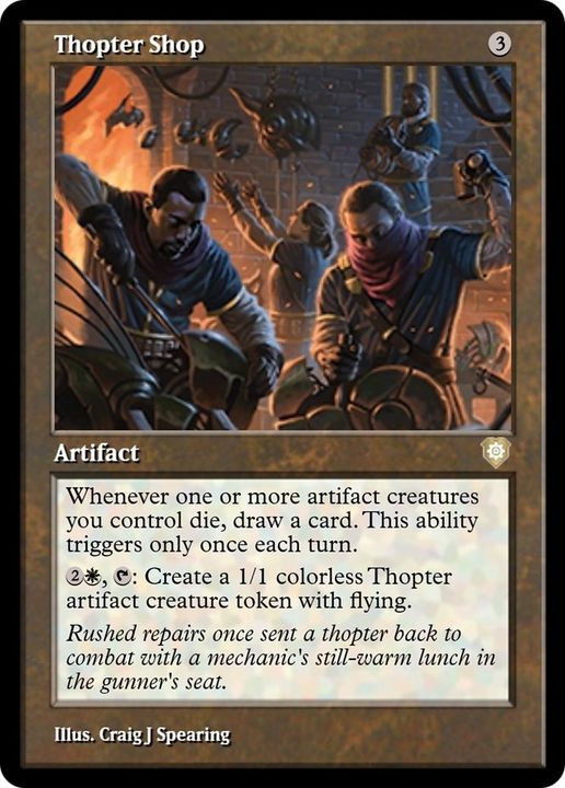 Thopter Shop in the group Magic the Gathering / Sets / Magic Origins Clash Pack at Proxyprinters.com (38632)