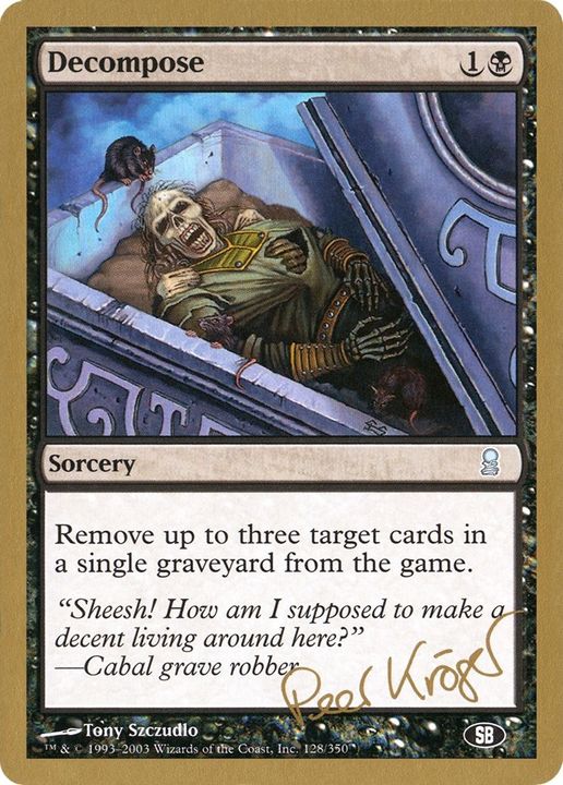 Decompose in the group Magic the Gathering / Sets / World Championship Decks 2003 at Proxyprinters.com (38636)